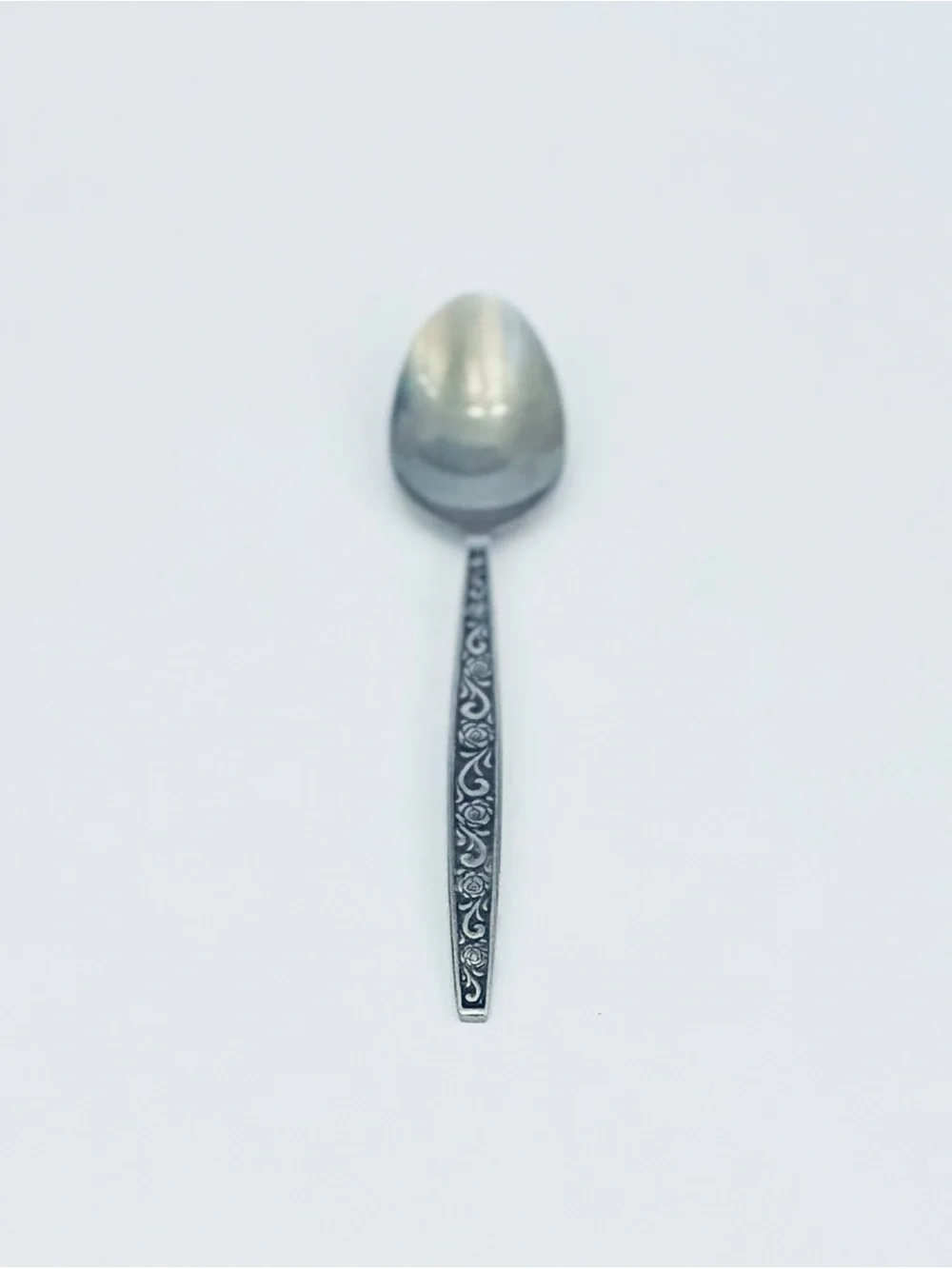 Rose Border Flatware 5 Tablespoons 2 Teaspoons 1 Soup Spoon Stainless Japan